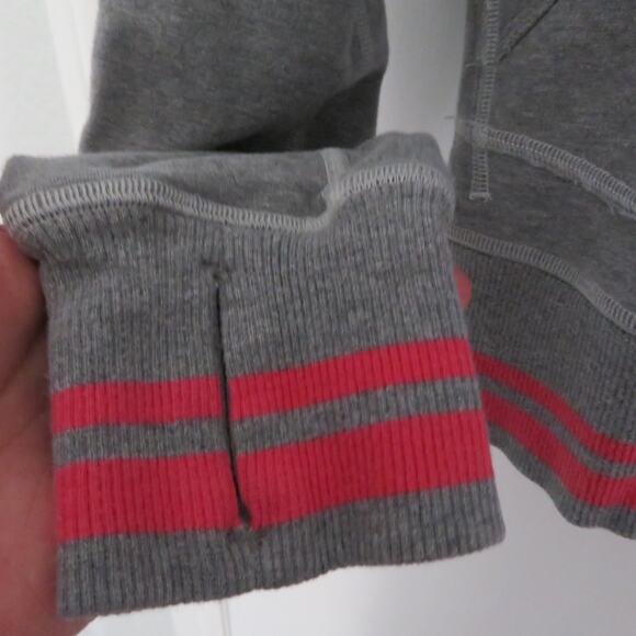Lululemon Womens Sz 6 Gray Pink Flashback Hoodie Full Front Zip Up Jacket - Picture 5 of 7